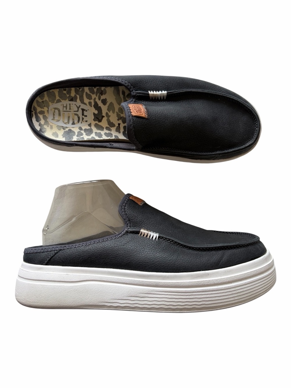 Hey Dude Austin Lift Classic Platform Miles Shoes Sz 10 Casual